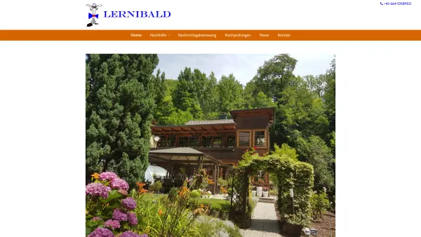 Website Screenshot: Lernzentrum Lernibald Groß Nadja u Josef - Nachhilfe für alle Fächer und Schulstufen - Lernibald Lernzentrum in Graz-Wetzelsdorf - Date: 2023-06-15 16:02:34