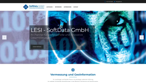 Website Screenshot: LESI-SoftData Unbenanntes Dokument - Home - LESI - SoftData GmbH - Date: 2023-06-23 12:05:58