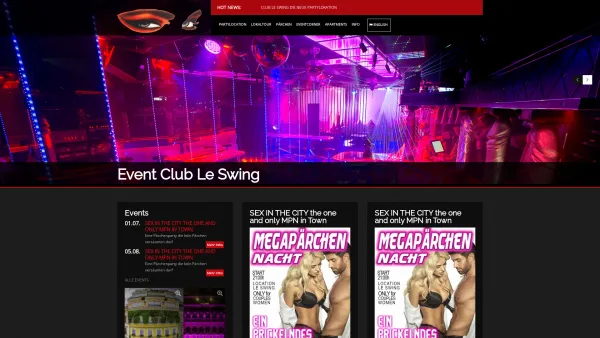 Website Screenshot: LeSwing - Le Swing | Swingerclub Wien - Date: 2023-06-14 10:37:38
