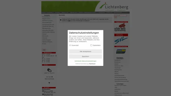 Website Screenshot: Lichtenberg Gemeinde Region Regional Regionales Information System Gemeinde Gemeinden - Lichtenberg - GEM2GO WEB - Startseite - Date: 2023-06-23 12:06:01