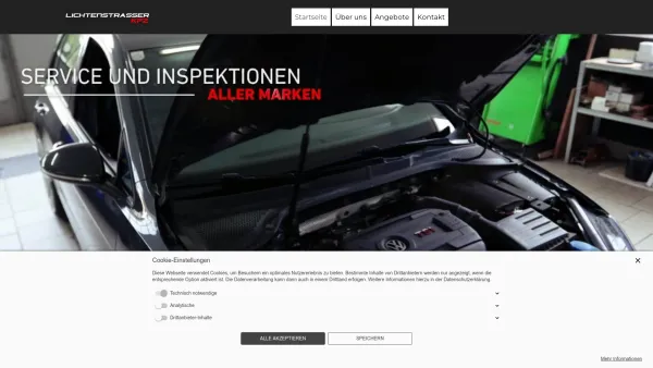 Website Screenshot: Lichtenstrasser-Tuning - Lichtenstrasser-Tuning - Startseite - Date: 2023-06-23 12:06:01
