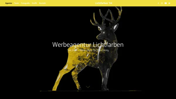 Website Screenshot: Lichtfarben Sonnleithner Wilfried - Werbeagentur & Fotografie Lichtfarben - Date: 2023-06-14 10:43:30