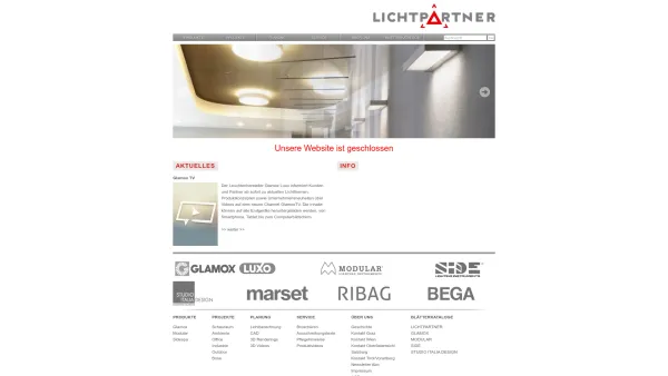 Website Screenshot: Albin Beichler Lichtpartner - Lichtpartner - Date: 2023-06-23 12:06:01