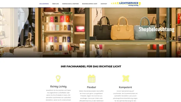 Website Screenshot: Lichtservice Handelsgesellschaft mbH - lichtservice - Date: 2023-06-14 10:43:30