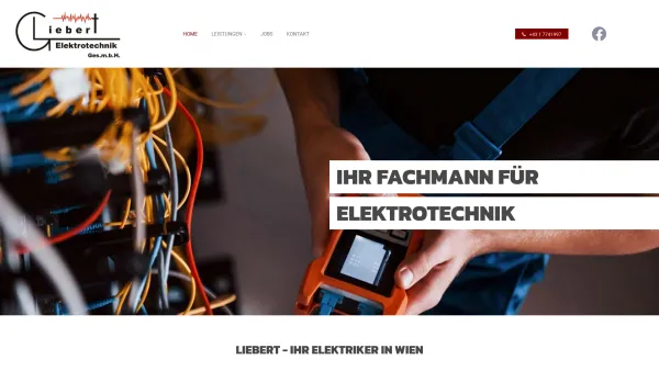 Website Screenshot: Günther Unbenanntes Dokument - Elektriker Liebert in Wien - Date: 2023-06-14 10:43:30