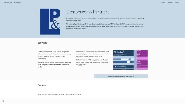 Website Screenshot: Liemberger & Partners GmbH - Liemberger & Partners - Date: 2023-06-23 12:06:04
