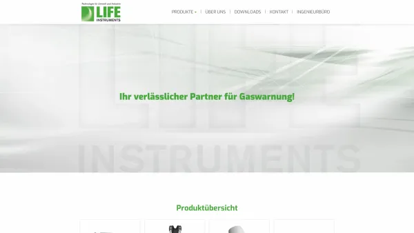 Website Screenshot: LIFE INSTRUMENTS GmbH - Home | LIFE INSTRUMENTS GmbH - Date: 2023-06-14 10:37:58