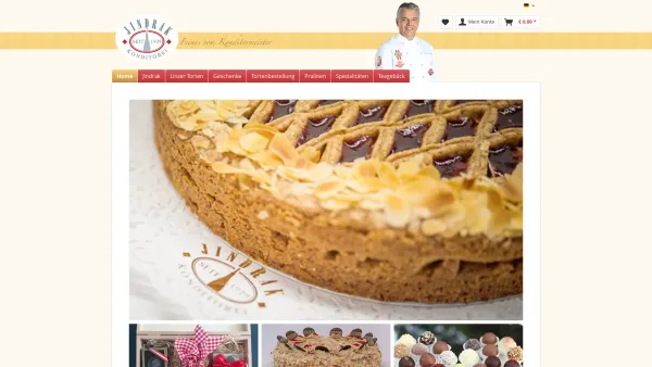 Website Screenshot: Bäckerei - Konditorei Hofmann - Feines vom Konditormeister jetzt auch online | Jindrak Online Shop - Date: 2023-06-14 10:43:33