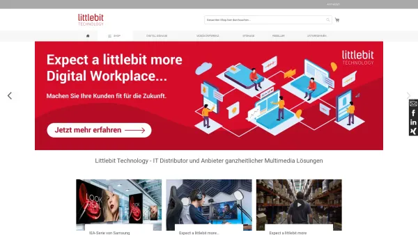Website Screenshot: Birkmayer Christof LITTLEBIT multimedia LITTLEBIT multimedia KEG - Littlebit Technology Österreich - IT-Grosshandel - Date: 2023-06-23 12:06:09