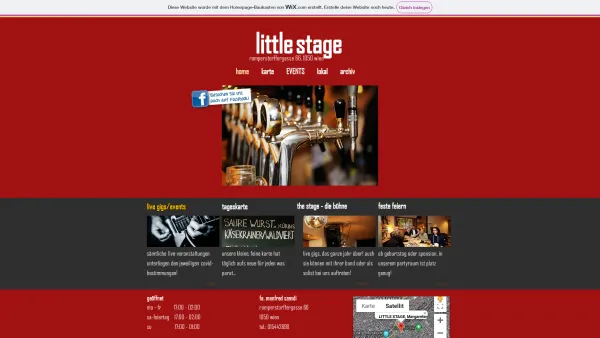 Website Screenshot: The Little Stage - Little Stage - Date: 2023-06-14 10:43:33