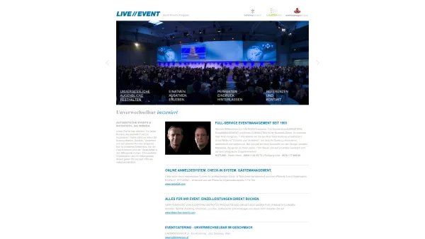 Website Screenshot: LIVE-Event Krist & Gessl KEG - LIVE//EVENT - Date: 2023-06-14 10:43:33