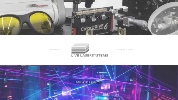 Website Screenshot: Live-Lasersystems - LIVE Lasersystems - Date: 2023-06-23 12:06:09