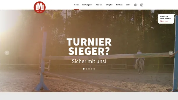Website Screenshot: Mairhofer LML Versicherungsmakler u. Berater GmbH - LML Versicherungsmakler GmbH - Date: 2023-06-23 12:06:09