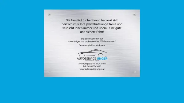 Website Screenshot: Alfred Löschenbrand GesmbH - Untitled Document - Date: 2023-06-23 12:06:12
