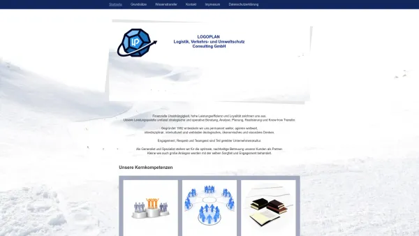 Website Screenshot: Logoplan Logistik Verkehrs und Umweltschutz Consulting GmbH - LOGOPLAN - Date: 2023-06-23 12:06:12