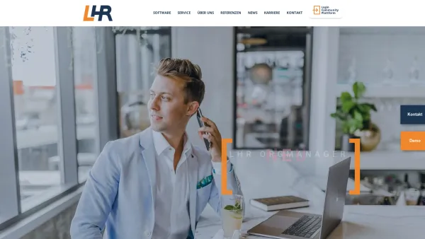 Website Screenshot: Lohn & HR GmbH - Software für Lohnverrechnung & HR - Date: 2023-06-26 10:26:33
