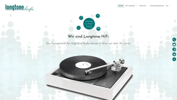 Website Screenshot: LONGTONE HiFi Geräte Handelsgesellschaft mit beschränkter index - Longtone HiFi Fachgeschäft in Wien - Longtone HiFi Wien - Date: 2023-06-15 16:02:34