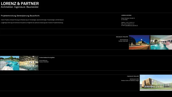Website Screenshot: LORENZ PARTNER Index - LORENZ & PARTNER - Date: 2023-06-23 12:06:15