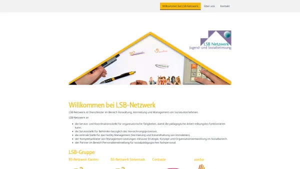 Website Screenshot: LSB-Netzwerk Jugend- und Sozialbetreuungs GmbH - Willkommen bei LSB-Netzwerk - LSB Netzwerk - Date: 2023-06-14 10:37:04