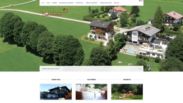 Website Screenshot: Gästehaus Lührmann - Landhaus Lührmann – Ramsau am Dachstein - Date: 2023-06-23 12:06:18