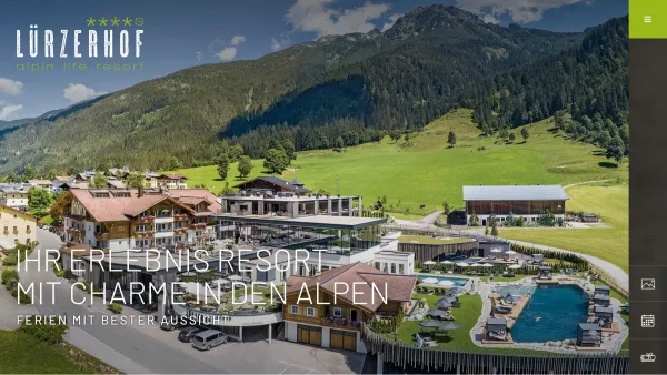 Website Screenshot: Wellnesshotel Lürzerhof - Alpin Life Resort Lürzerhof Untertauern - Salzburger Land - Date: 2023-06-23 12:06:18