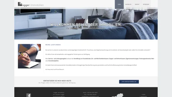 Website Screenshot: Lugger Immobilien, Inh. Gundolf Lugger - Immobilien in Gastein | Lugger Immobilien - Date: 2023-06-23 12:06:18