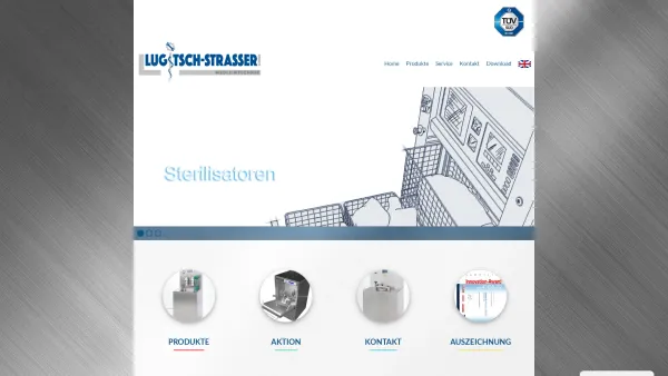 Website Screenshot: Lugitsch-Strasser Medizintechnik GmbH - Home - Lugitsch-Strasser - Date: 2023-06-23 12:06:18