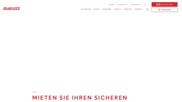 Website Screenshot: Franz Lindenbauer  Autobusunternehmen - Bus mieten, Busreisen, Ausflüge, Linienverkehr | BLAGUSS - Date: 2023-06-23 12:06:18