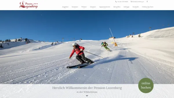 Website Screenshot: Rudolf der Pension Luzenberg - Pension Luzenberg | Urlaub in der Wildschönau - Date: 2023-06-23 12:06:20