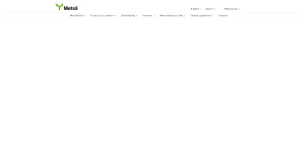 Website Screenshot: | M-real - Metsä Board – Premium fresh fibre paperboards - Date: 2023-06-23 12:06:20