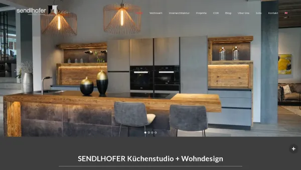 Website Screenshot: Sendlhofer Design GmbH
Wohnstudio und Tischlerei - Sendlhofer: Küchenstudio und Wohnstudio in Salzburg & Bad Hofgastein - Date: 2023-06-23 12:06:20