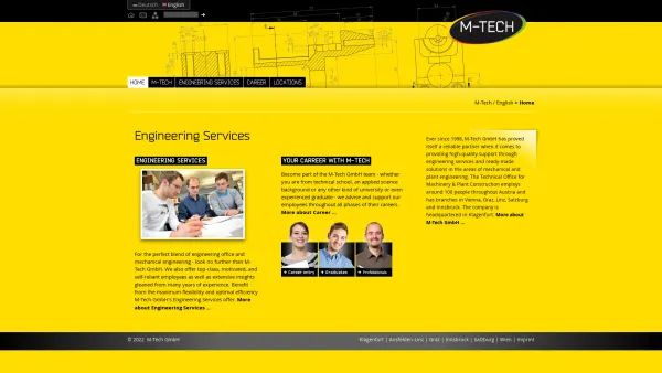 Website Screenshot: M-Tech GmbH - M-Tech - M-Tech - Date: 2023-06-23 12:06:20