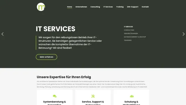 Website Screenshot: macademy IT consulting & services OG - macademy - Ihr IT-Dienstleister | Für Sie im Einsatz - Date: 2023-06-15 16:02:34