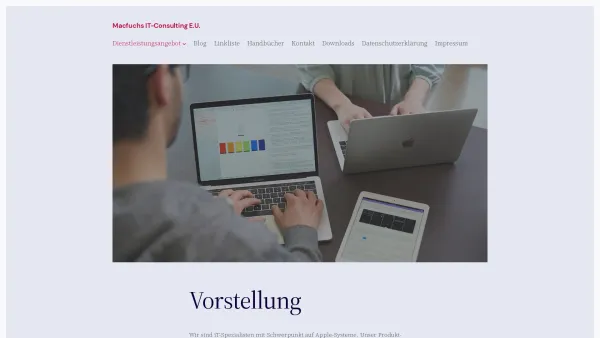 Website Screenshot: Ferdinand Fuchs iT-Consulting! - macfuchs iT-Consulting e.U. – iT-Consulting seit 2002 - Date: 2023-06-15 16:02:34