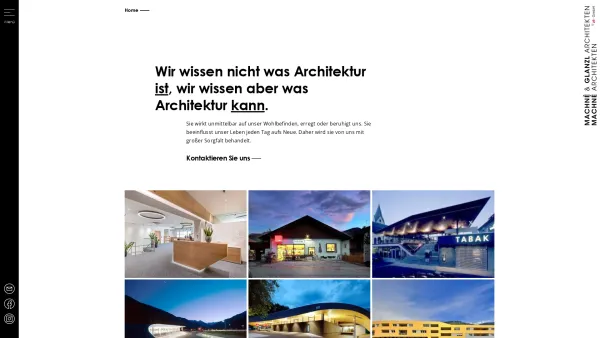 Website Screenshot: Machne Architekten ZT - Machné Architekten ZT | Home - Date: 2023-06-23 12:06:21