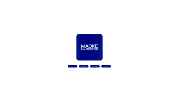 Website Screenshot: Friedrich Macke Gesellschaft Macke Malerbetrieb - Macke Malerbetrieb - Date: 2023-06-23 12:06:21
