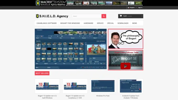 Website Screenshot: MacroSystem Digital Video AG - Bogart Shop English - S.H.I.E.L.D. Agency e.U. - Videoschnitt mit Casablanca und Windows - Date: 2023-06-14 10:43:39
