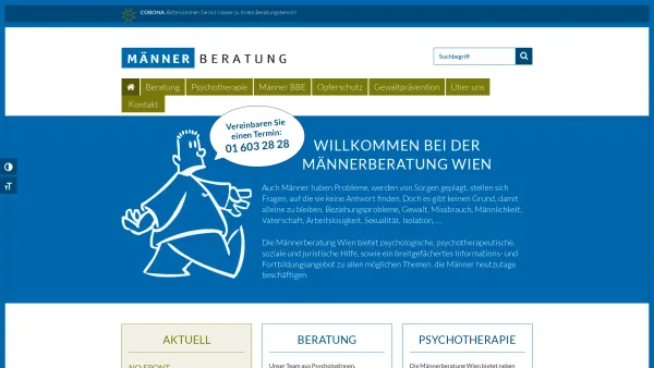 Website Screenshot: Männerberatung-Verein - Date: 2023-06-23 12:06:23