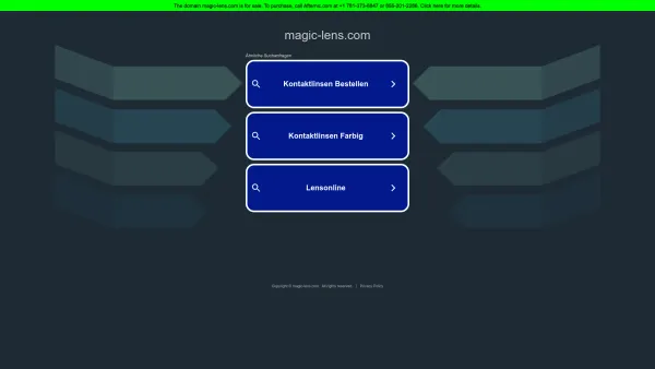 Website Screenshot: MagicLens - Date: 2023-06-23 12:06:23