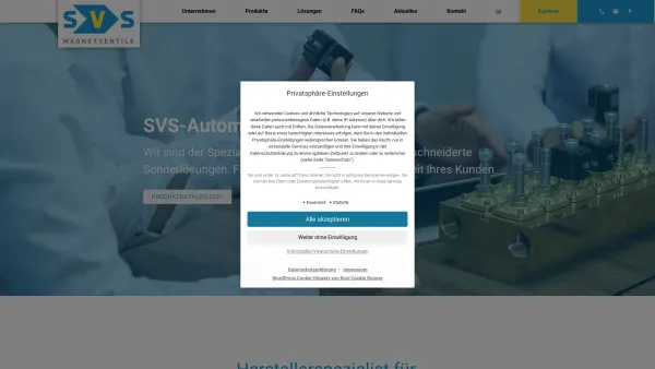 Website Screenshot: SVS Automation GmbH - Startseite - SVS Automation GmbH - Date: 2023-06-26 10:26:33