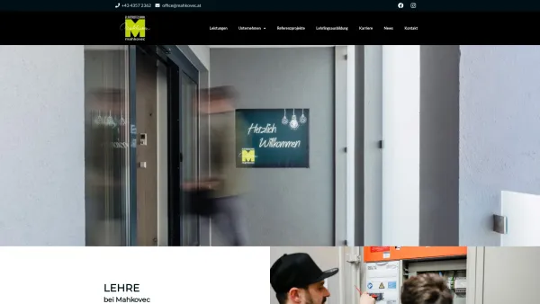 Website Screenshot: I & H Mahkovec Ges.m.b.H - I. & H. Mahkovec GmbH – wir machen es spannend - Date: 2023-06-23 12:06:26