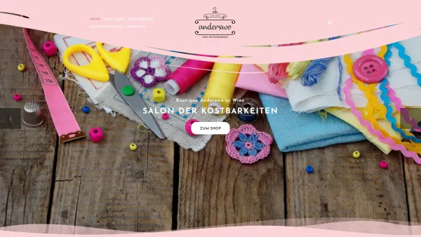 Website Screenshot: Maja First & Second Hand
Gabriele Huber e.U. - Boutique "ANDERSWO" – Salon der Kostbarkeiten! - Date: 2023-06-23 12:06:26
