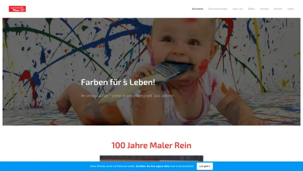 Website Screenshot: Dipl. Malermeister Thomas Rein - Maler Rein - Date: 2023-06-23 12:06:27