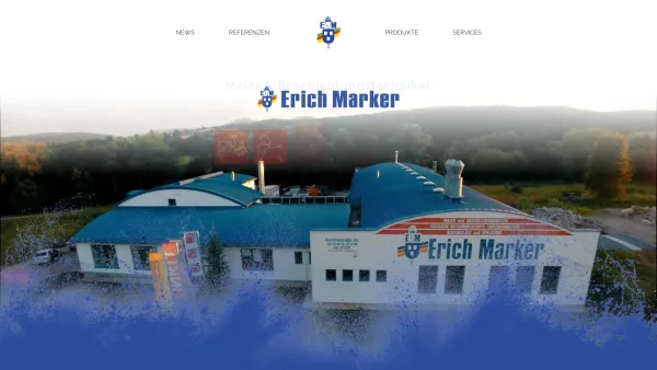 Website Screenshot: Erich Marker Gesellschaft m. b. H. & Co. KG - Erich Marker GmbH & CoKG – Ihr Malerbetrieb aus dem Triestingtal - Date: 2023-06-15 16:02:34