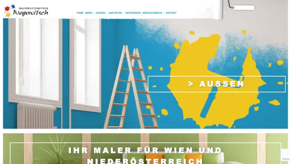 Website Screenshot: Malermeisterbetrieb Wogowitsch - Maler Wogowitsch | Bezirk Gänserndorf und Wien - Date: 2023-06-15 16:02:34