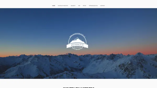 Website Screenshot: Magic Motion - Skiverleih Mieders | Stubai Wintersportverleih Snowboard Ski Langlaufen Verleih - Date: 2023-06-14 10:43:39