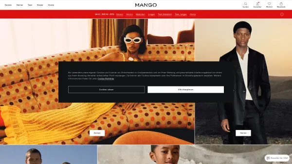 Website Screenshot: ROSSMANITH MANGO - Mango Deutschland | Mode online - Date: 2023-06-23 12:06:32