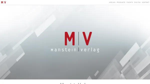 Website Screenshot: Manstein Zeitschriftenverlagsges.m.b.H - Manstein.at: Home - Date: 2023-06-14 10:37:38