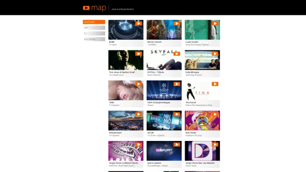 Website Screenshot: map-studio - map | music & artist production - Date: 2023-06-23 12:06:32