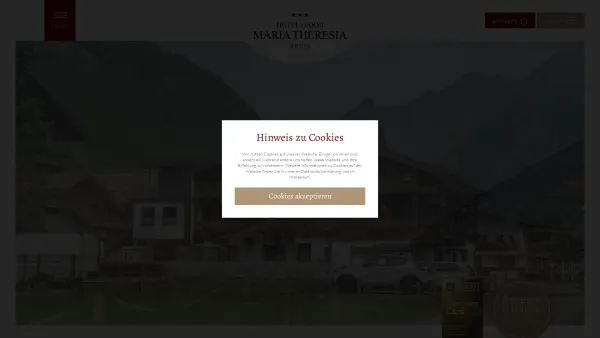 Website Screenshot: Pension Maria Theresia sölden tirol oetztal - Hotel Maria Theresia • Zimmer im Zentrum von Sölden - Date: 2023-06-23 12:06:35